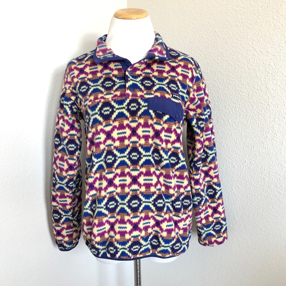 Patagonia Fleece Synchilla Snap-T Pullover Sweater